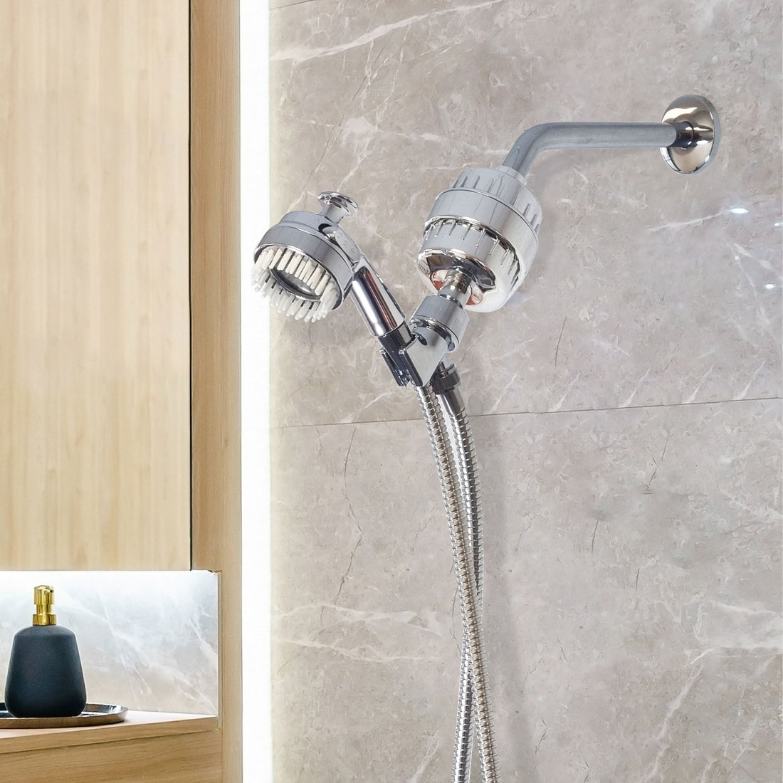 طقم دش كامل لرأس دش سبا للكلاب