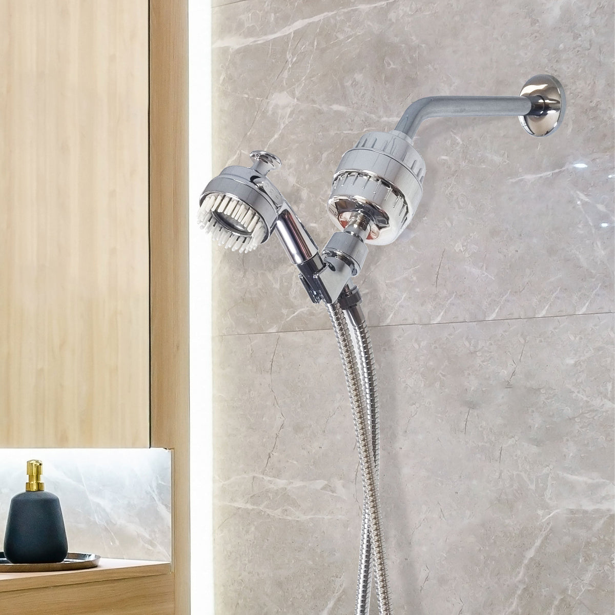 طقم دش كامل لرأس دش سبا للكلاب