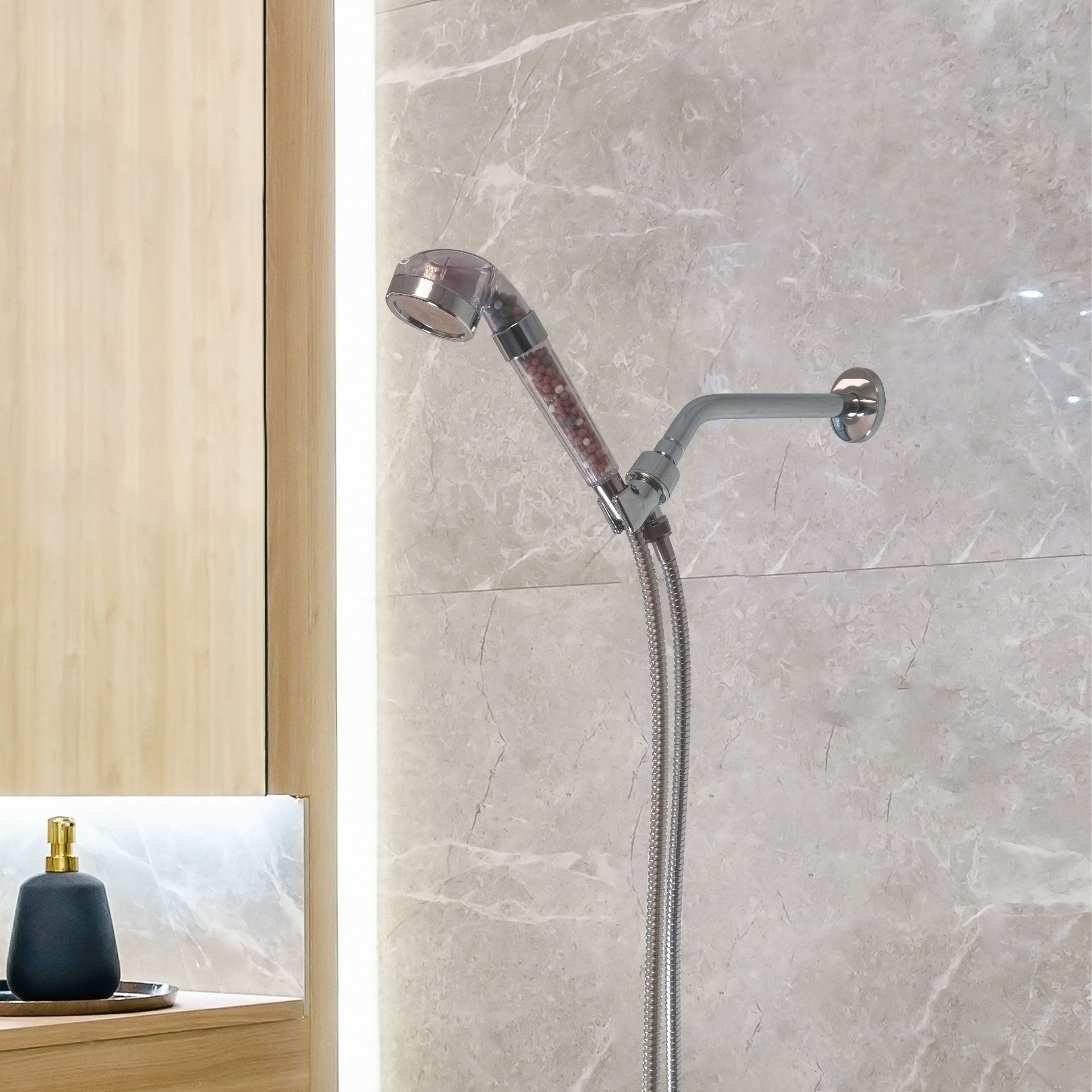 رأس الدش الأيوني MineralStream™ LED