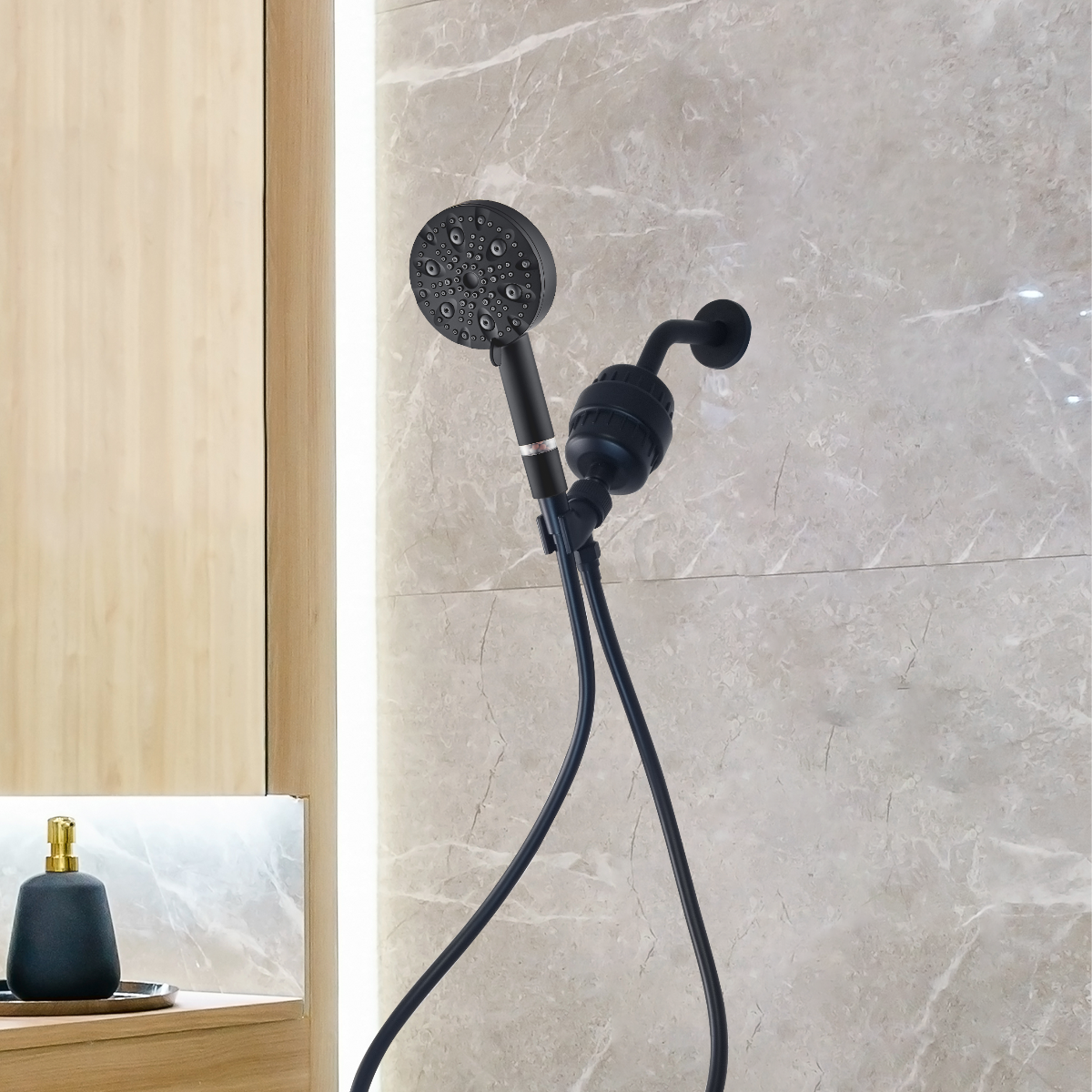 Mineralsstream Luxe 9 Mode Mode High Pressure Dearn (Fulted)