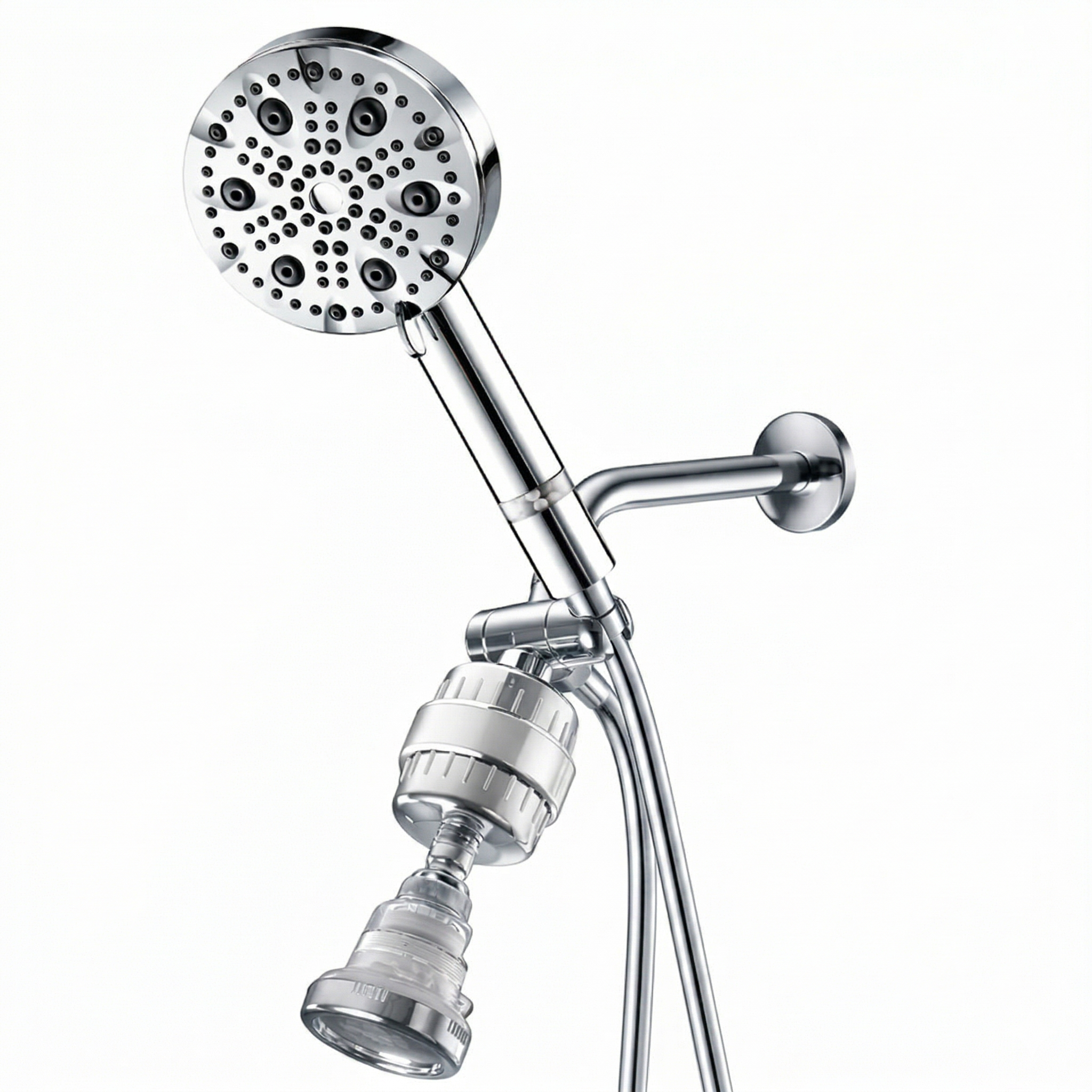 MineralStream Luxe 9 Mode Showerhead Dual Shower Kit