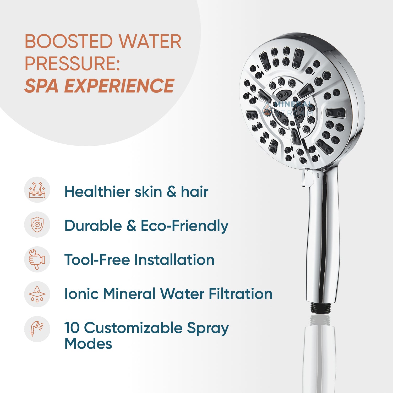 مجموعة أساسيات الدش ذات 10 أوضاع من لوكس