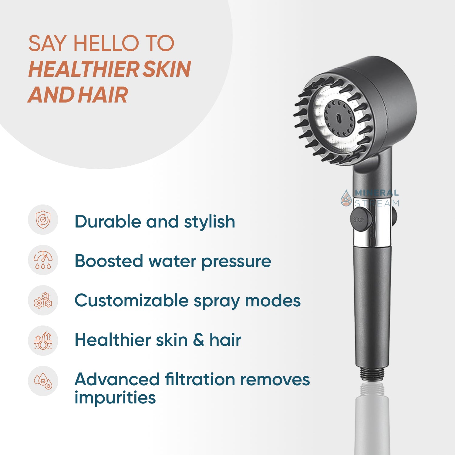 Ultimate Shower Massage Dual Shower System