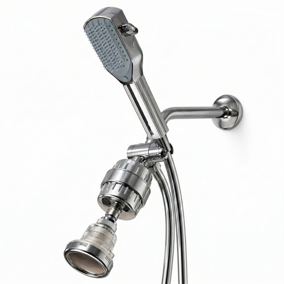 Detangler Chrome Dual Shower System